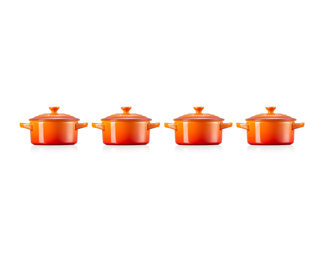 Set 4 Mini Cocotte, view 2