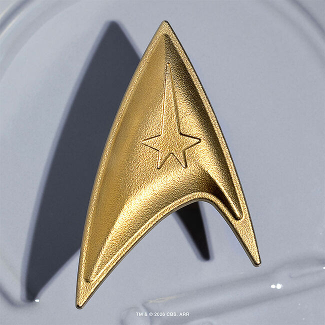 Pegador Starfleet Delta Star Trek, view 1