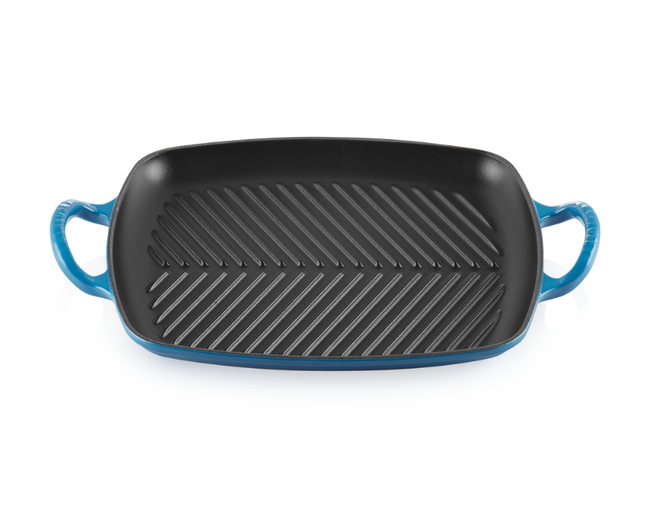 エル・クラシコ Grelha Retangular Rasa Marseille | Le Creuset® Brasil - Site Oficial
