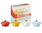 Set 4 Mini Cocottes Elements