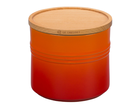 Pote Com Tampa de Madeira 1,1L