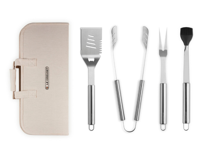 Set 4 Utensílios Inox Alpine, view 1