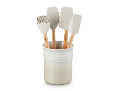 Set 3 Esp&aacute;tulas e 1 Pincel Craft com Porta Utens&iacute;lios Cl&aacute;ssico