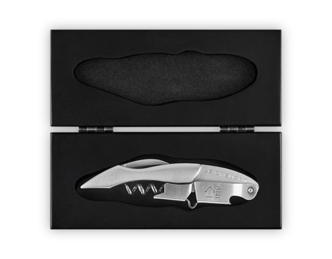 Saca-Rolhas Gar&ccedil;om A&ccedil;o Inox WT-110, view 2