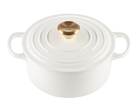 Panela Redonda Signature Pegador Dourado