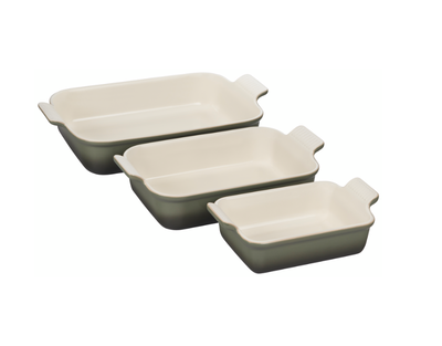 Set de 3 Travessas Retangulares Heritage