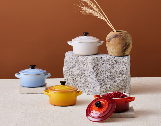 Set 4 Mini Cocottes Elements, view 6