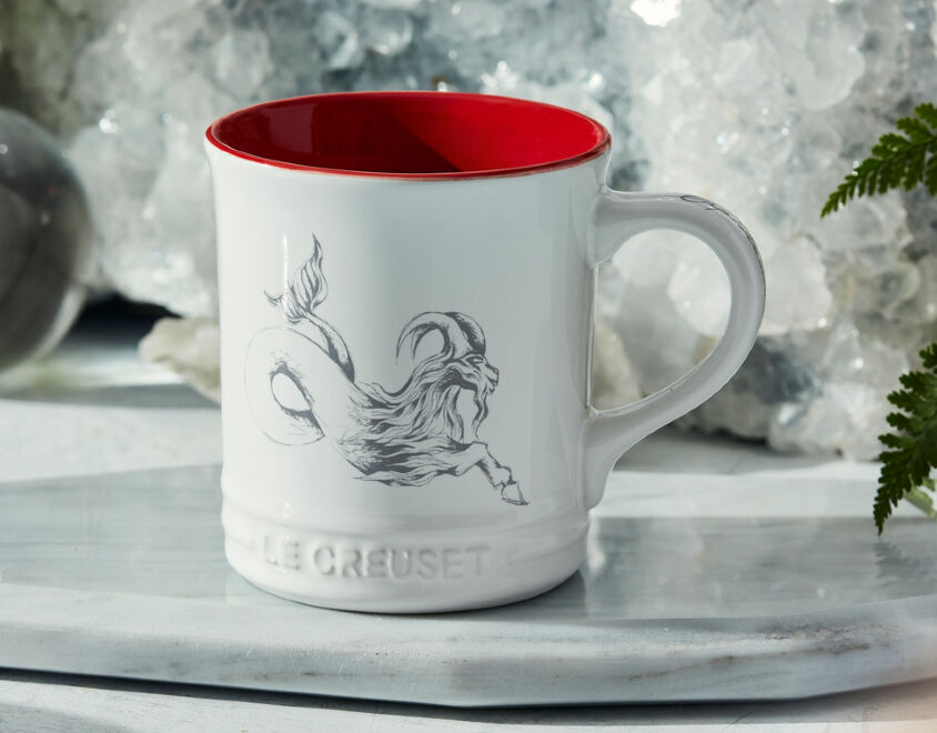 Caneca Seattle 400ml Zodíaco Branco | Le Creuset® Brasil - Site