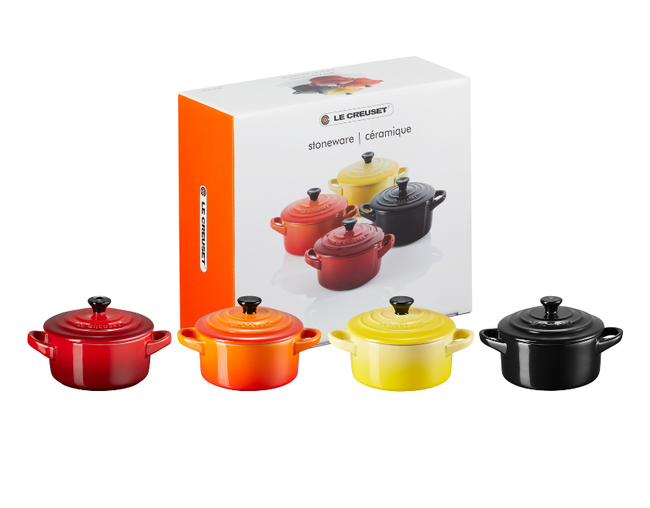 Set 4 Mini Cocotte | Le Creuset Le Brasil Site Oficial