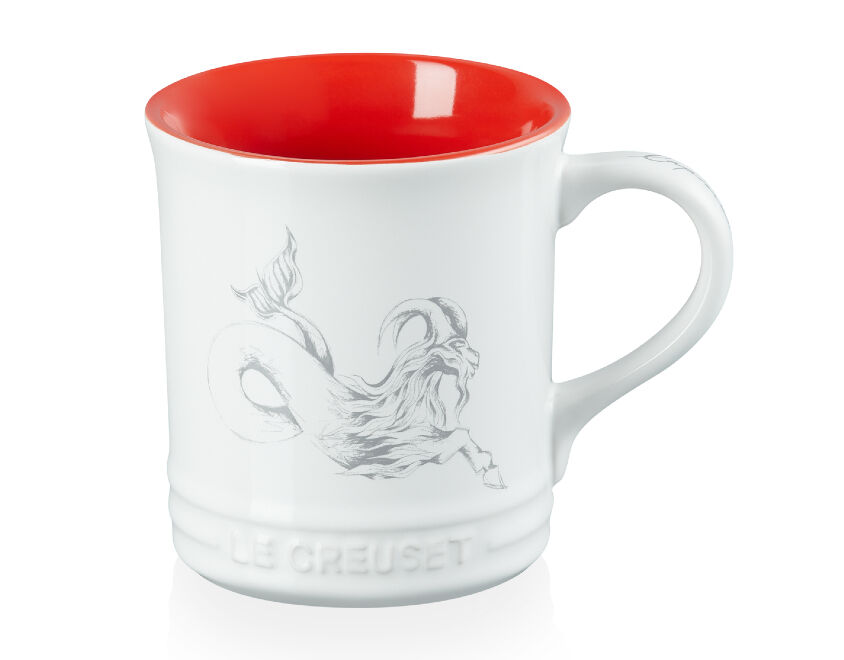 Caneca Seattle 400ml Zodíaco Branco | Le Creuset® Brasil - Site