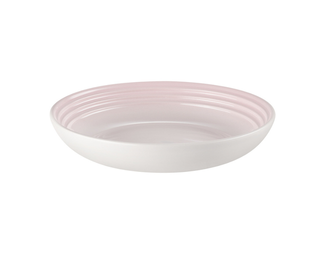 Prato Fundo 22cm Shell Pink | Le Creuset® Brasil - Site Oficial