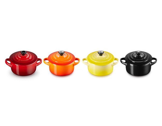 Set 4 Mini Cocotte, view 2