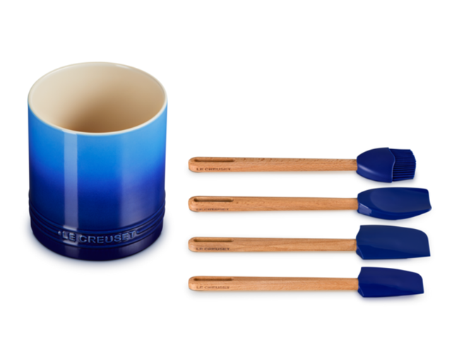 Set 3 Esp&aacute;tulas e 1 Pincel Craft com Porta Utens&iacute;lios Reto Signature, view 2