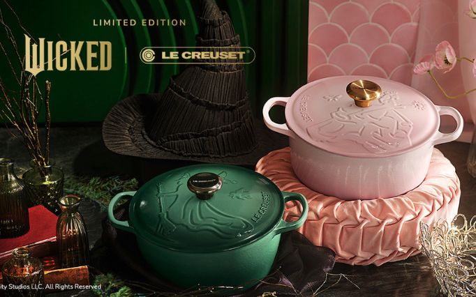 Coleção Le Creuset & Wicked: Expresse-se na cozinha e além.