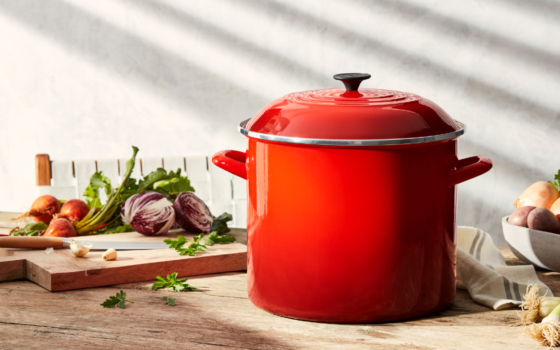 Por que você precisa de uma Stockpot Le Creuset® Brasi Site Oficial