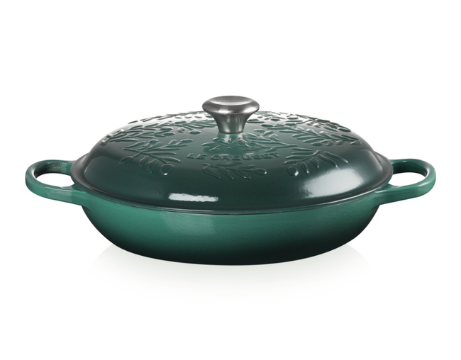 dep indigo blue dutch oven