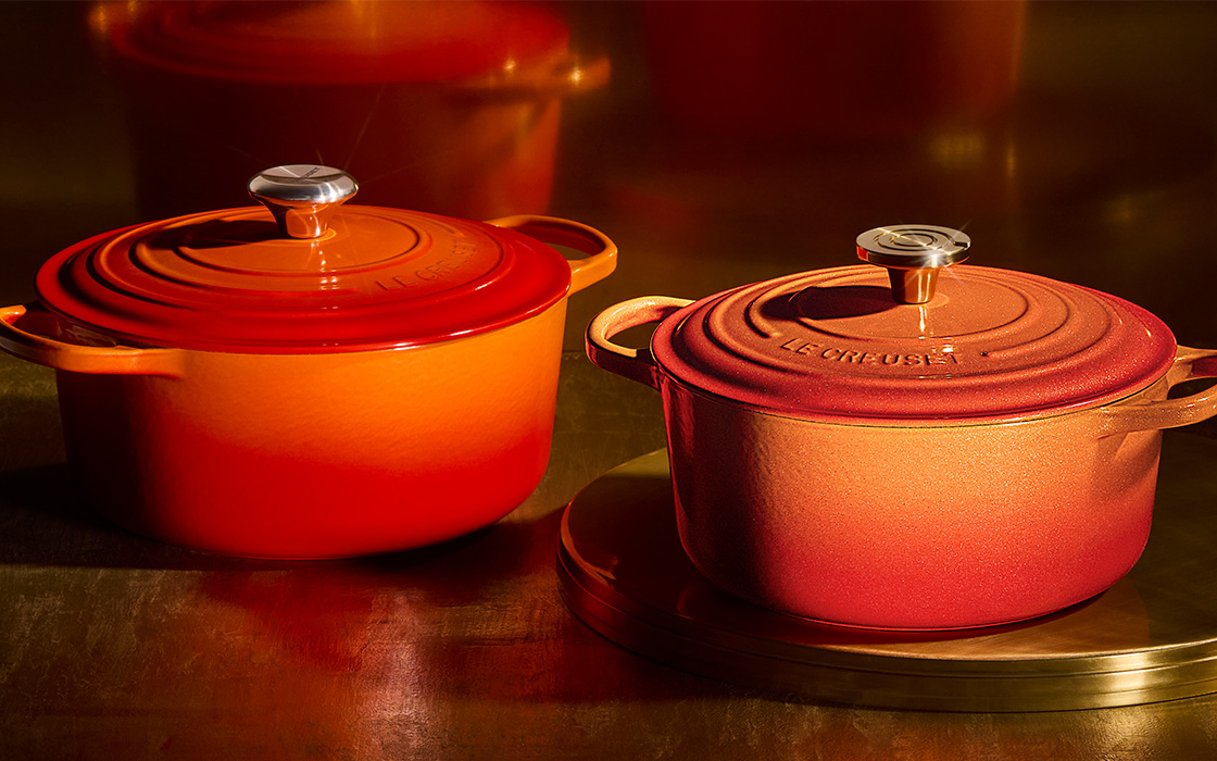 Le Creuset e Pantone comemoram duas cores icônicas