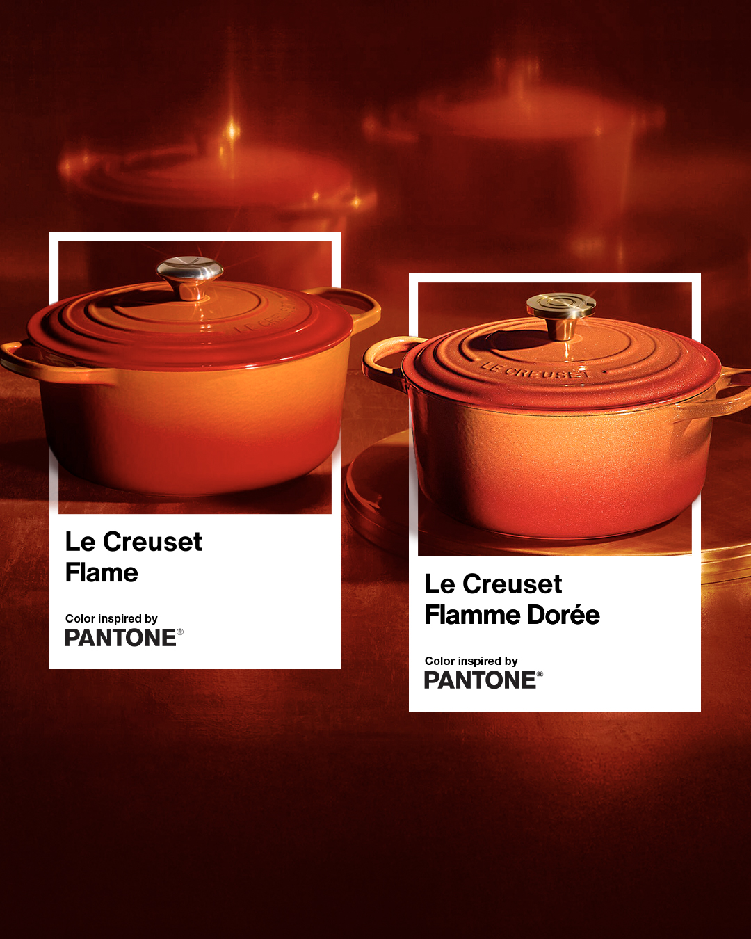 Le Creuset Flame - Color Inspired by Pantone