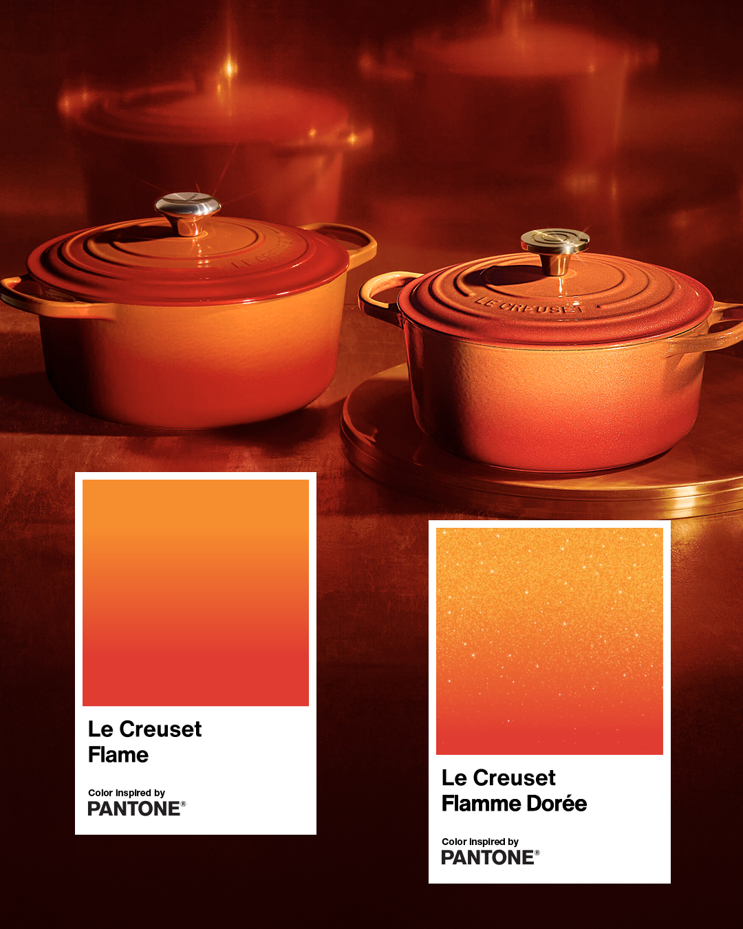 Le Creuset Flame - Color Inspired by Pantone