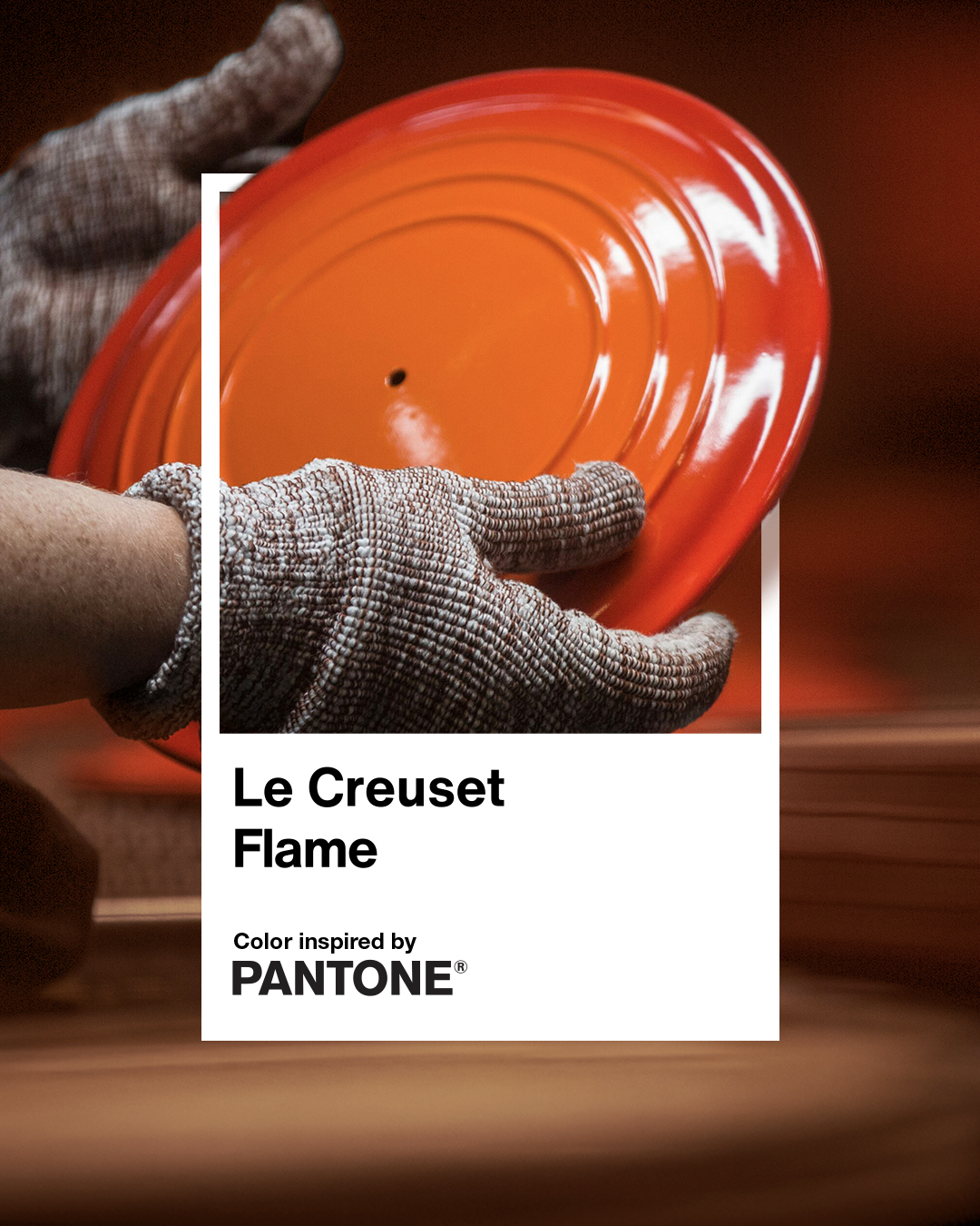 Le Creuset Flame - Color Inspired by Pantone