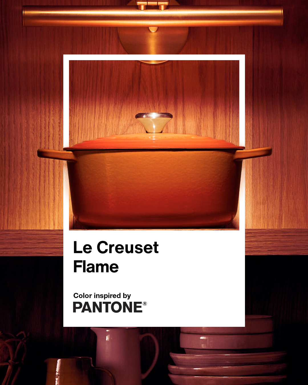 Le Creuset Flame - Color Inspired by Pantone