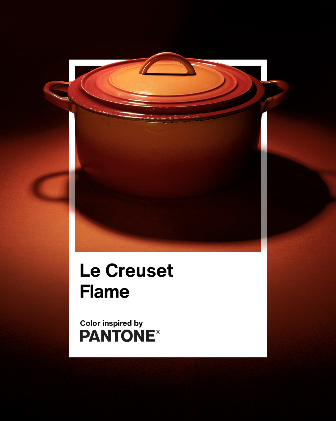 Le Creuset Flame - Color Inspired by Pantone