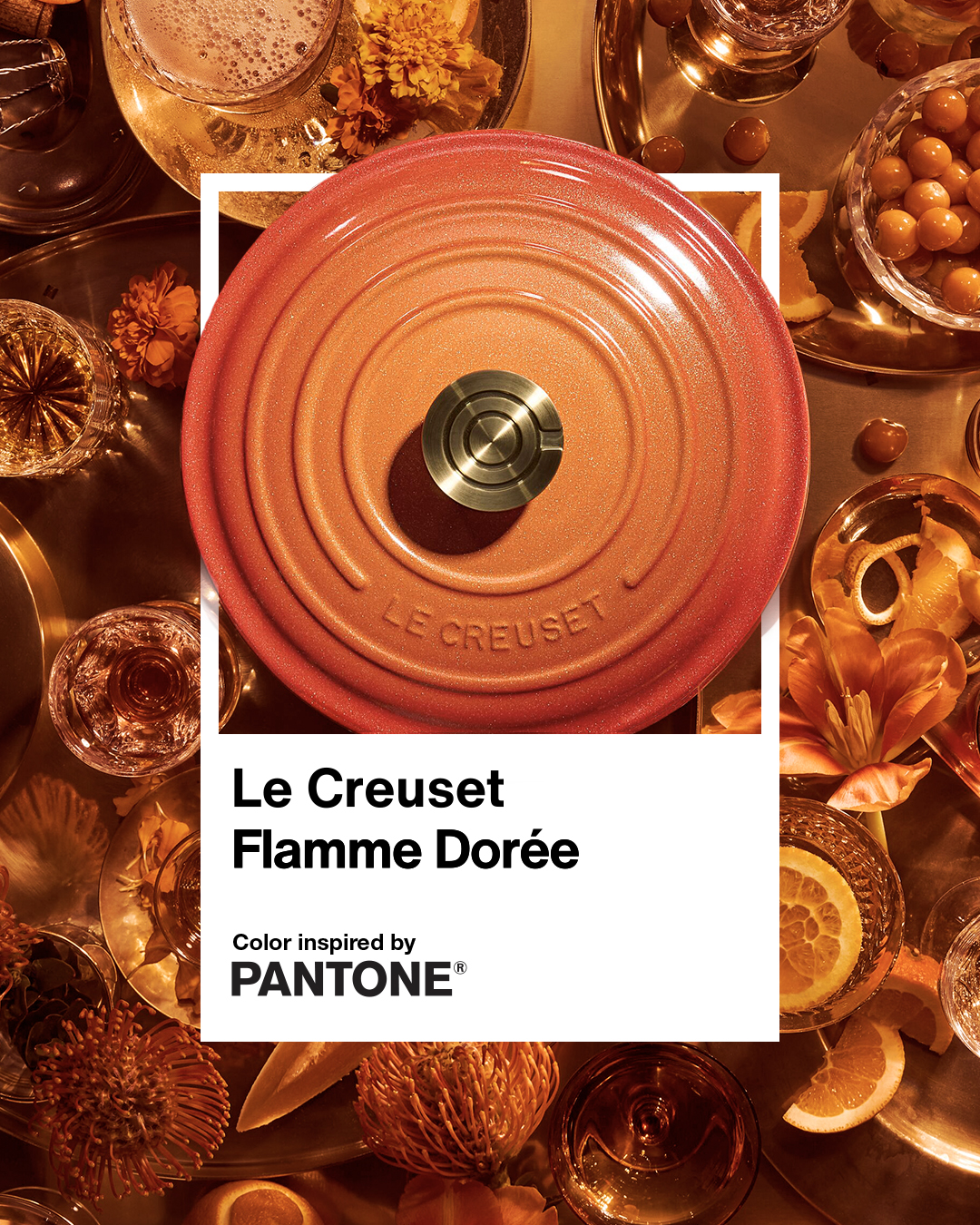 Le Creuset Flame - Color Inspired by Pantone