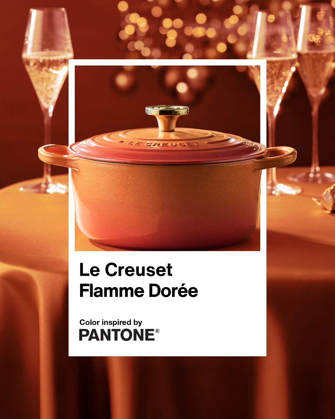 Le Creuset Flame - Color Inspired by Pantone