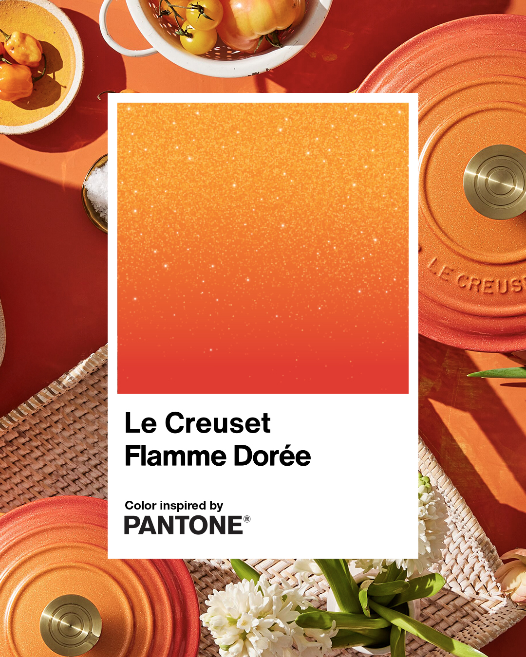 Le Creuset Flame - Color Inspired by Pantone