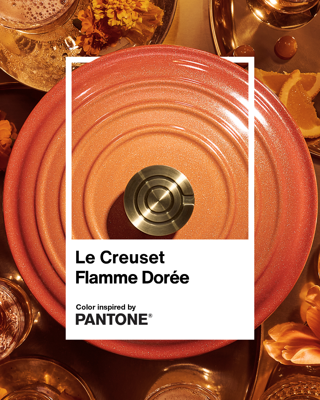 Le Creuset Flame - Color Inspired by Pantone