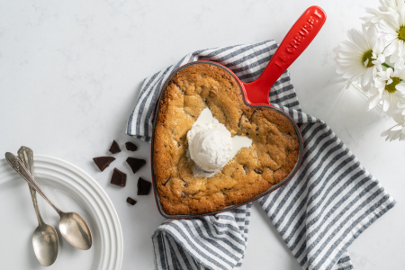 heart shaped skillet