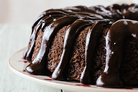 rich velvety chocolate sauce