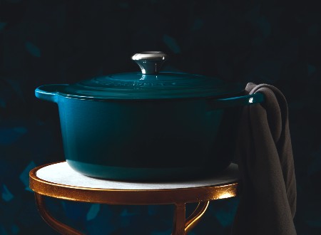 deep teal dutch oven