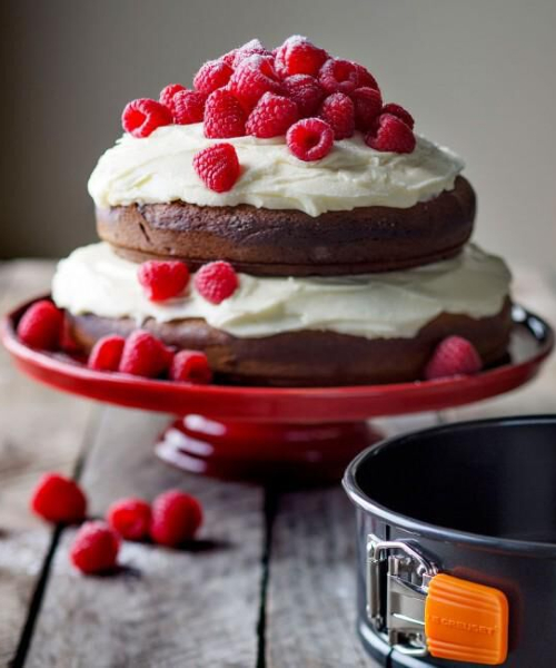 Naked Cake de Framboesa
