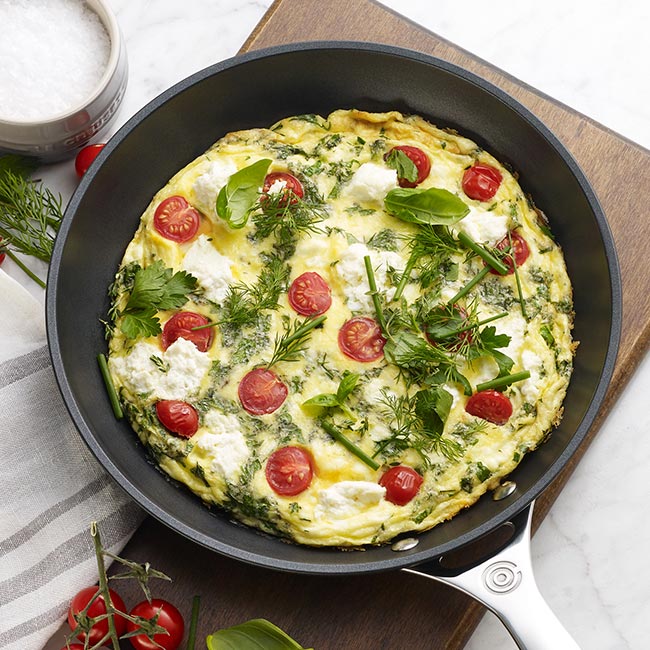 Omelete Caprese