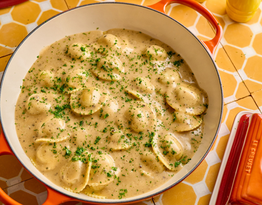 Ravioli Cacio e Pepe